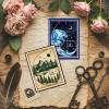 GLOBLELAND Silicone Stamps Fibonacci Mountain Clear Stamps view 4