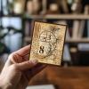 GLOBLELAND Vintage Fibonacci Background Clear Stamps view 3