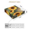 HETVBNS Waterproof Sofa Cushion Cover for Pets, Bees and Sunflowers, Washable, UV- and Weather-Resistant, 162 x 163 x 25 cm view 2