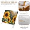 HETVBNS Waterproof Sofa Cushion Cover for Pets, Bees and Sunflowers, Washable, UV- and Weather-Resistant, 162 x 163 x 25 cm view 3