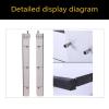 Reusable flood barrier, easy to install, rain deflector for terraces, entry doors, streets, and avenues (100 cm, 228.6 cm) view 4