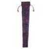 Chinese Silk Fan Holder, Foldable, Purple, 38 cm view 2