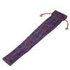Chinese Silk Fan Holder, Foldable, Purple, 38 cm view 4