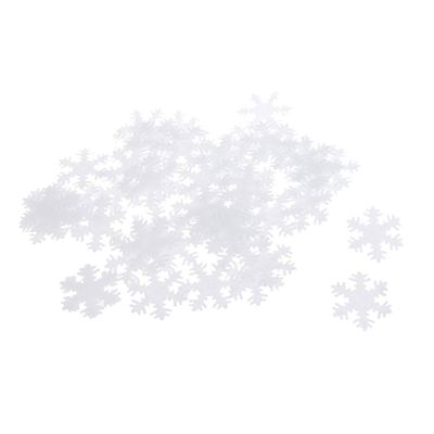 50 Pcs Felt Snowflake Patches for DIY Xmas Decor
