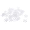 50 Pcs Felt Snowflake Patches for DIY Xmas Decor view 1