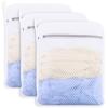 Dntorx 3-Pack Laundry Bags with Honeycomb Structure, 30 x 40 cm view 1