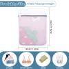 Dntorx 3-Pack Laundry Bags with Honeycomb Structure, 30 x 40 cm view 2