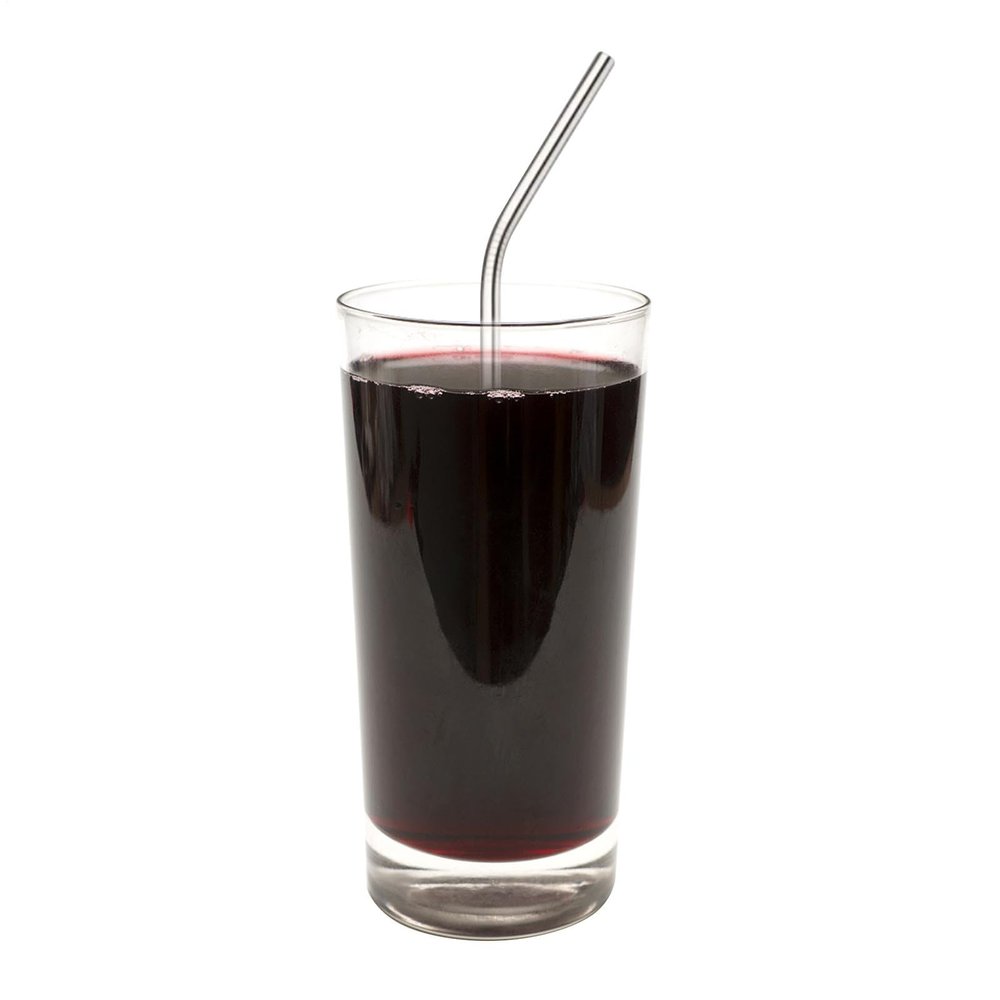 Reusable Metal Straws - 5 Colors