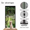 Magnetic Fly Screen Door, 107 x 204 cm, White view 4