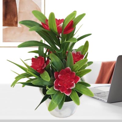 Artificial Flowers in Pots