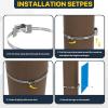Huvqianu Adjustable Pole Mounting Brackets view 4