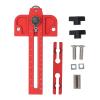 Table Saw Guide Roller, Dual Scale, Thin-Rail Guide, for 3/4 x 3/8 and 3/8 x 1/4-Inch T-Slots view 1