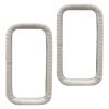 Downspout Guards, Flexible Rubber Pipe Protectors, 2-Pack view 1