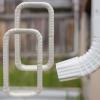 Downspout Guards, Flexible Rubber Pipe Protectors, 2-Pack view 3