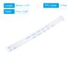 QUARKZMAN 14-Pin 0.5 mm Pitch 80 mm FPC FFC Flat Ribbon Cable, Type A, 10-Pack view 2