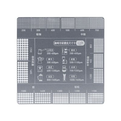 Coffee Grind Size Measurement Tool