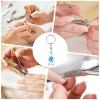Foldable Nail Clipper, Portable Nail Cutter - Mahjong Design with Keychain view 4