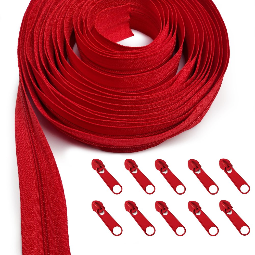 KGS Endless Zipper Set with Zipper 5mm 2.7 Meters