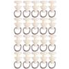 20 Curtain Track Rollers view 1