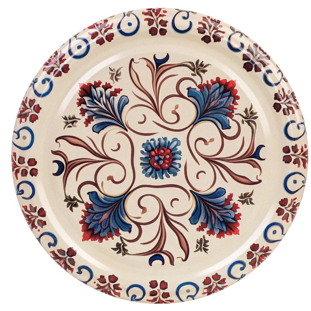 KADAX Twist-Off Lids 82mm Beige/Blue