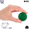 KADAX Twist-Off Lids for 43mm Jars - Green view 2