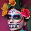 12 Color Halloween Fluorescent Face & Body Paint Stick view 2