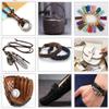GORGECRAFT 5m Folded PU Leather Cord 5mm Saddle Brown view 4