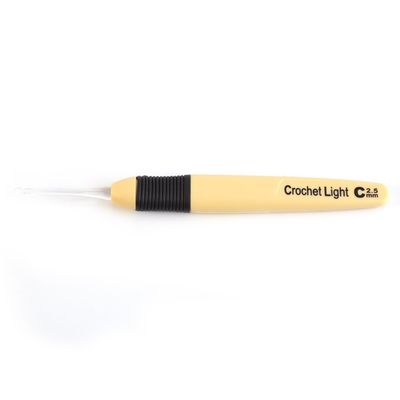 LUCKDANO Crochet Hook with LED Light (2.5 mm)