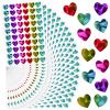 NISENTIA Glitter Heart Stickers view 1