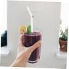 MUCKLILY Heart Design Glass Straws view 4
