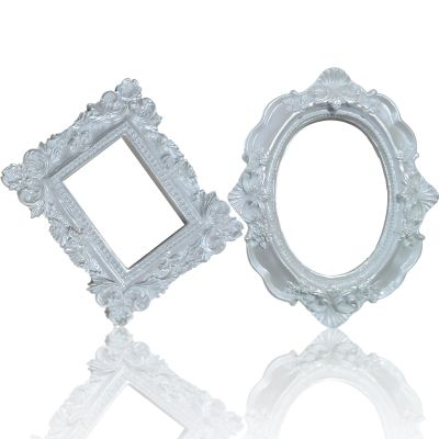 HSYTEK 2-Pack Mini Vintage Picture Frames