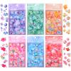 24 Sheets Watercolor Bubble Scrapbooking Stickers view 1