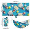 lgemlde Feeling White Badminton 150 kg Camping Hammock with Rope view 3