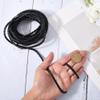 GORGECRAFT 5m Black Round PU Leather Cord view 3