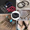 GORGECRAFT 5m Black Round PU Leather Cord view 4