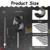 mciskin Obsidian Black 60th Birthday Candle Set view 2