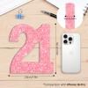 ZHONYEE 20CM Glitter Birthday Number Table Decoration - 21 view 2