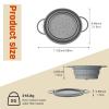 SHMSHNG Collapsible Pasta Strainer 28cm view 2