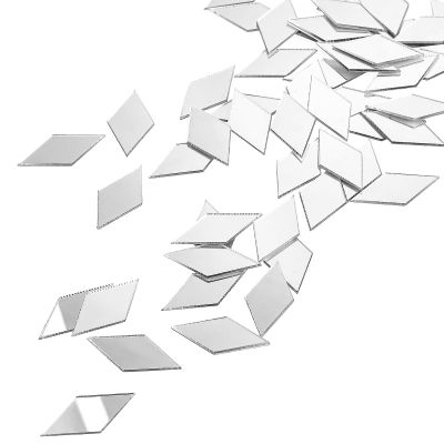 Bewudy 300 Pcs Small Mirrors for Crafting