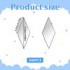 Bewudy 300 Pcs Small Mirrors for Crafting view 2