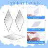 Bewudy 300 Pcs Small Mirrors for Crafting view 4