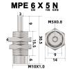 MPE Series Single-Acting Spring-Return Pin Micro Air Cylinder view 2