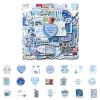 50 PCS Book Stickers - Blue view 1