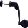 1 x Black Fishing Reel Power Handle with Crank Arm for Spinning Reels view 1