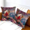 kaiyun Farmhouse Cushion Covers, 2-Pack, 18 x 18 in, Princess Riding on a Deer view 3