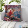 kaiyun Farmhouse Cushion Covers, 2-Pack, 18 x 18 in, Princess Riding on a Deer view 4