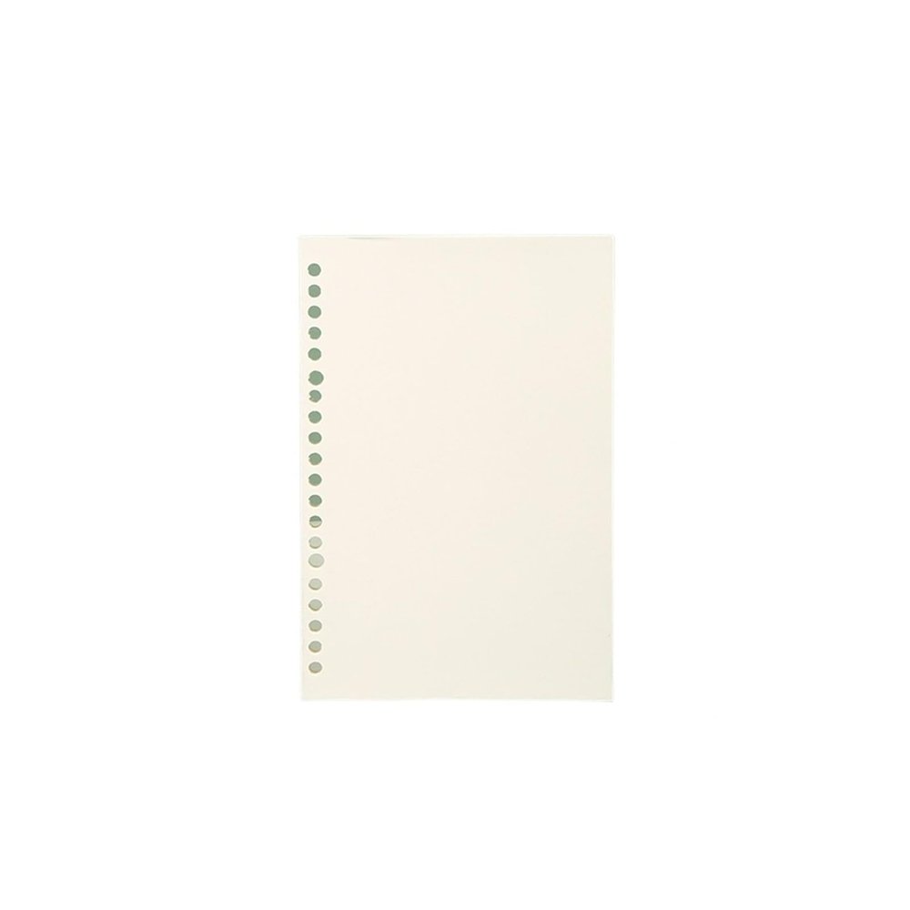 ZYAGH A5/B5 20-Hole Spiral Notebook Refill, Blank