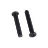Nodrest 50/100 pcs M1.2–M4 Phillips Flat-Head Carbon Steel Black Machine Screws, GB818 view 3