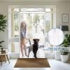 Fiberglass Magnetic Fly Screen Door Curtain, Cat-Scratch Resistant, Side-Opening, 165 x 260 cm, White view 3