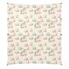 Cute Cartoon White Unicorn Easter Egg Beach Canopy, UPF 50, Easy to Set Up, Sun Shelter with Sandbags for Family Outings, Picnics & Camping view 1